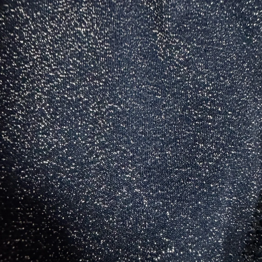triangl swimwear Shimmery Navy Blue Bikini Set